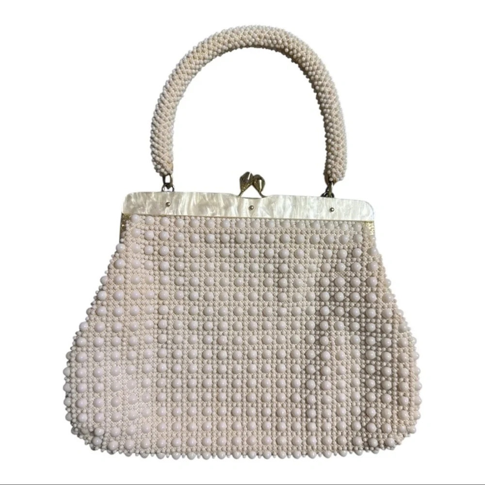 Vintage John Wind Beaded Purse / Handbag – Made in Hong Kong - Picture 2 of 9